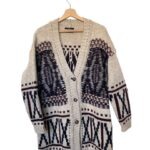 dik gebreid vest