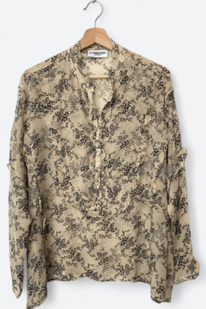 wijdvallende blouse