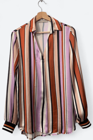 gestreepte blouse