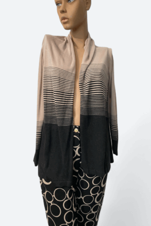 fijngebreid vest