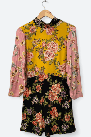 zara vintage-stijl jurkje