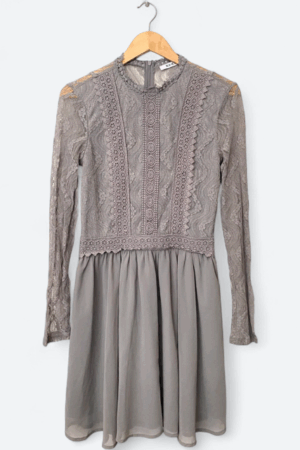 NA-KD jurkje met kanten top